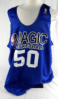 1990s Orlando Magic #50 Game Issued Black Practice Jersey XXXL 367