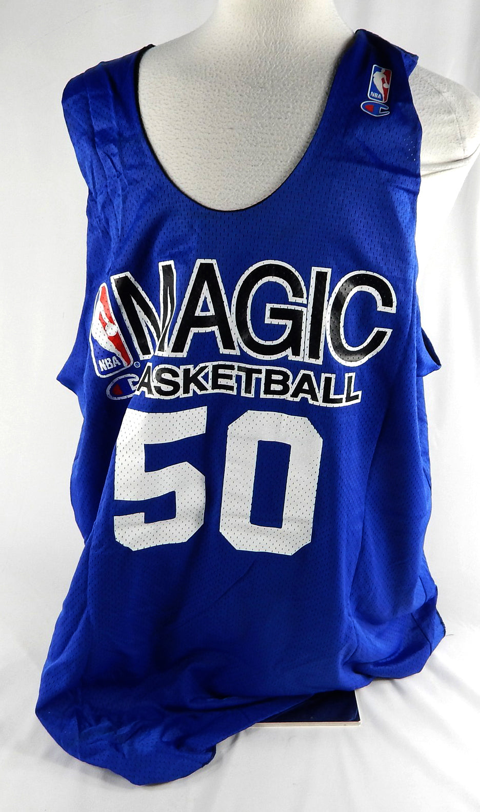 1990s Orlando Magic #50 Game Issued Black Practice Jersey XXXL 367