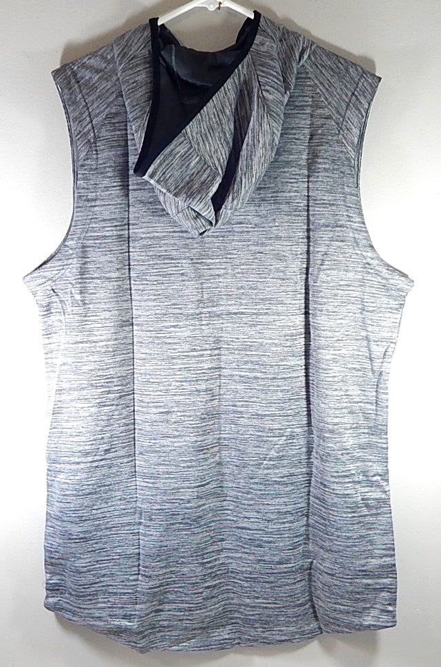 Orlando Magic Nike Dri-Fit Team Issued Sleeveless Hoodie Heather Large Tall Pic2