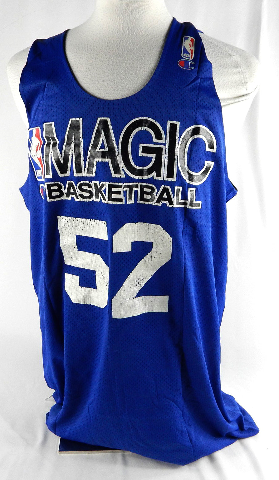 1990s Orlando Magic #52 Game Issued Black Practice Jersey XXL 368