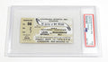 1978 Leon Spinks vs Muhammad Ali New Orleans 9/15/78 Boxing Ticket Stub PSA 5