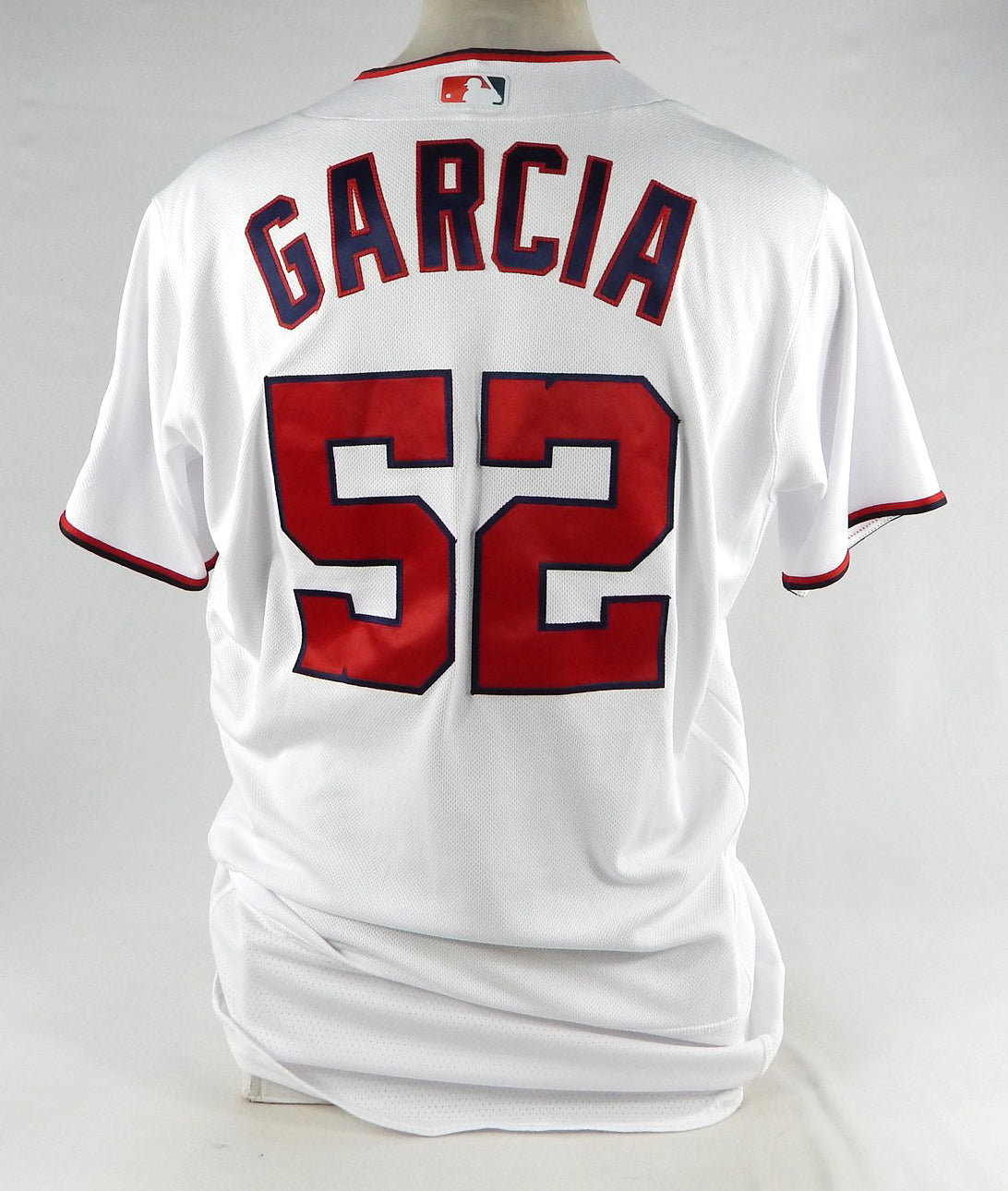 2023 Washington Nationals Rico Garcia #52 Game Issued White Jersey 44 524