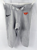 2000s Virginia Tech Hokies #93 Game Used Grey Football Pants L 912