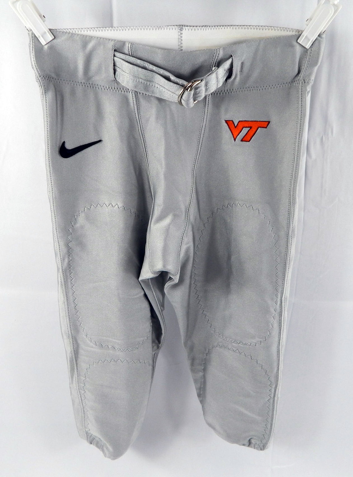 2000s Virginia Tech Hokies #93 Game Used Grey Football Pants L 912