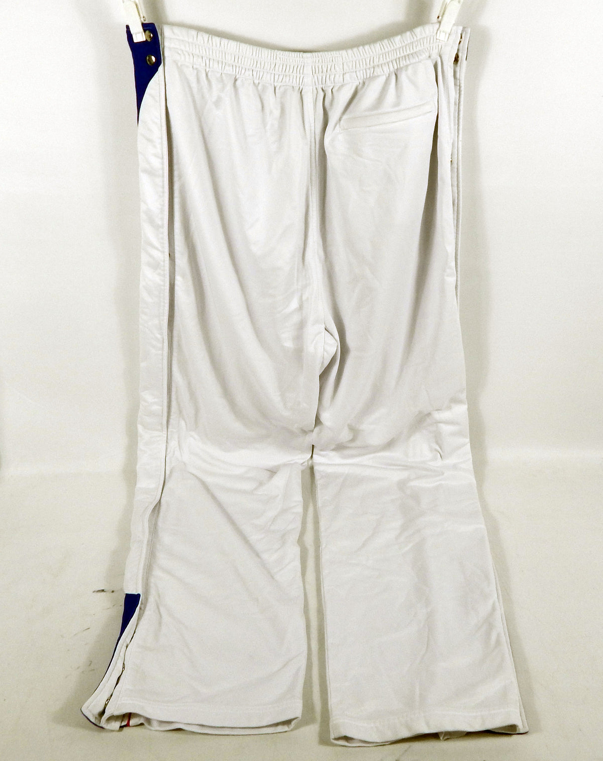 2000s Detroit Pistons #41 Game Used White Warm Up Pants 3XL+4 827 Pic2