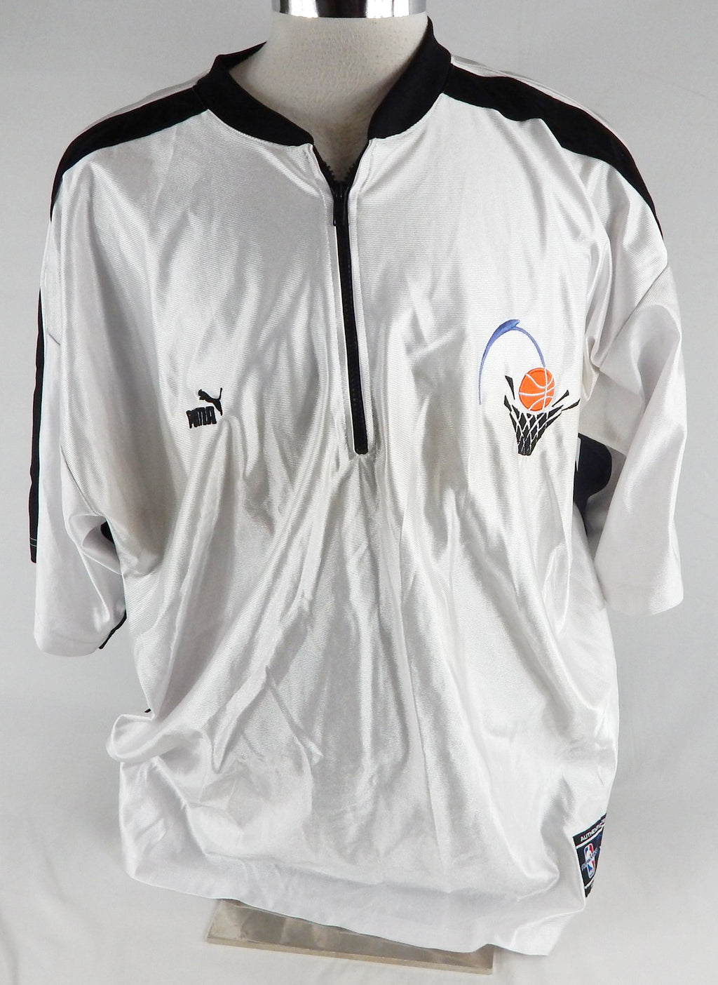 1999-01 Cleveland Cavaliers Cedric Henderson #45 Game Used White Shoot Shirt 0