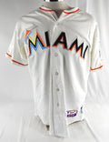 2012-18 Miami Marlins #36 Game Used White Jersey 48 760