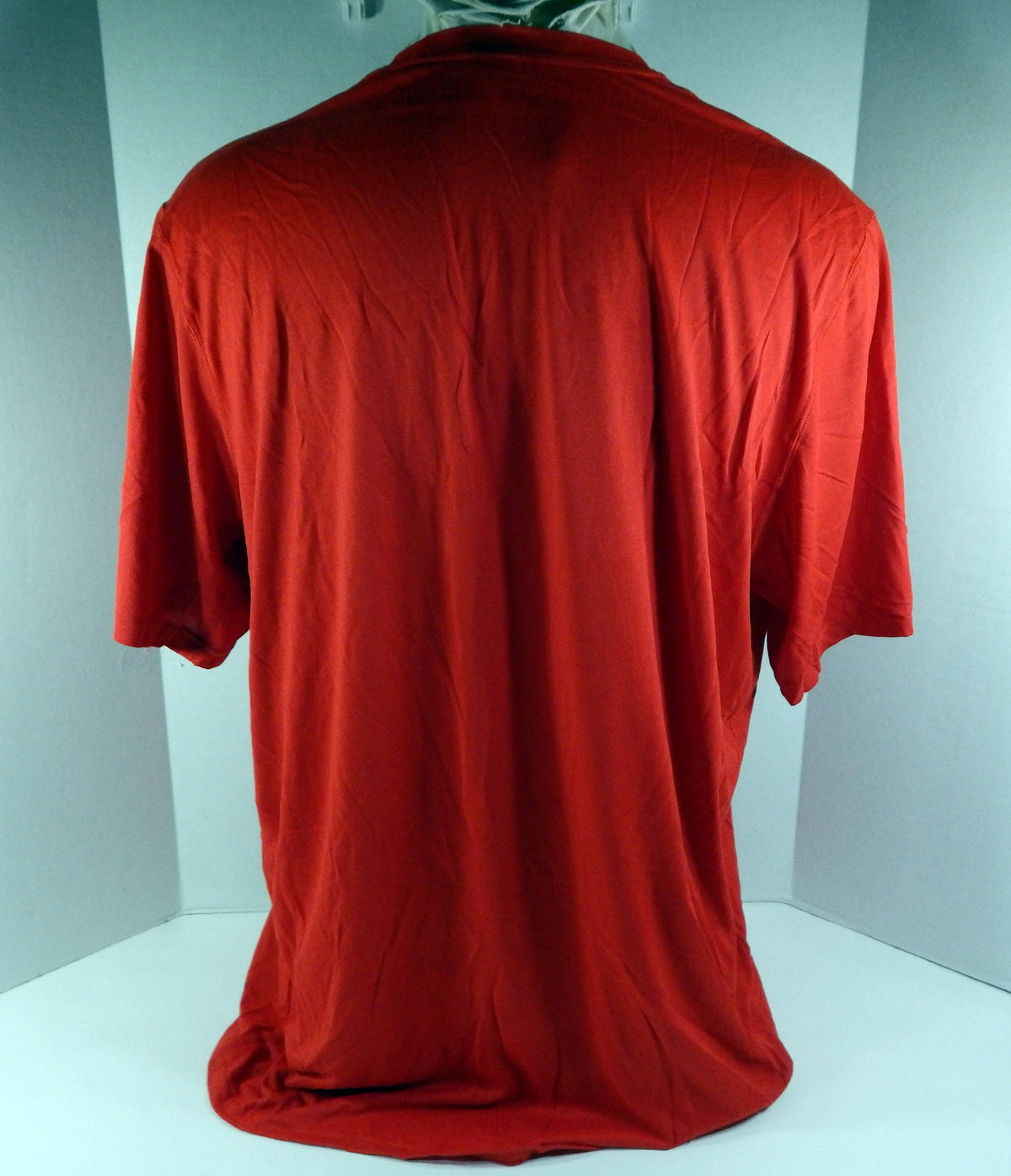 2020-21 Detroit Pistons Game Issued Red Training Shirt Nike 3XLT 49S Pic2