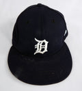 Detroit Tigers Willi Castro #18 Game Issued Pos Used Navy Hat 7.25 DP67091