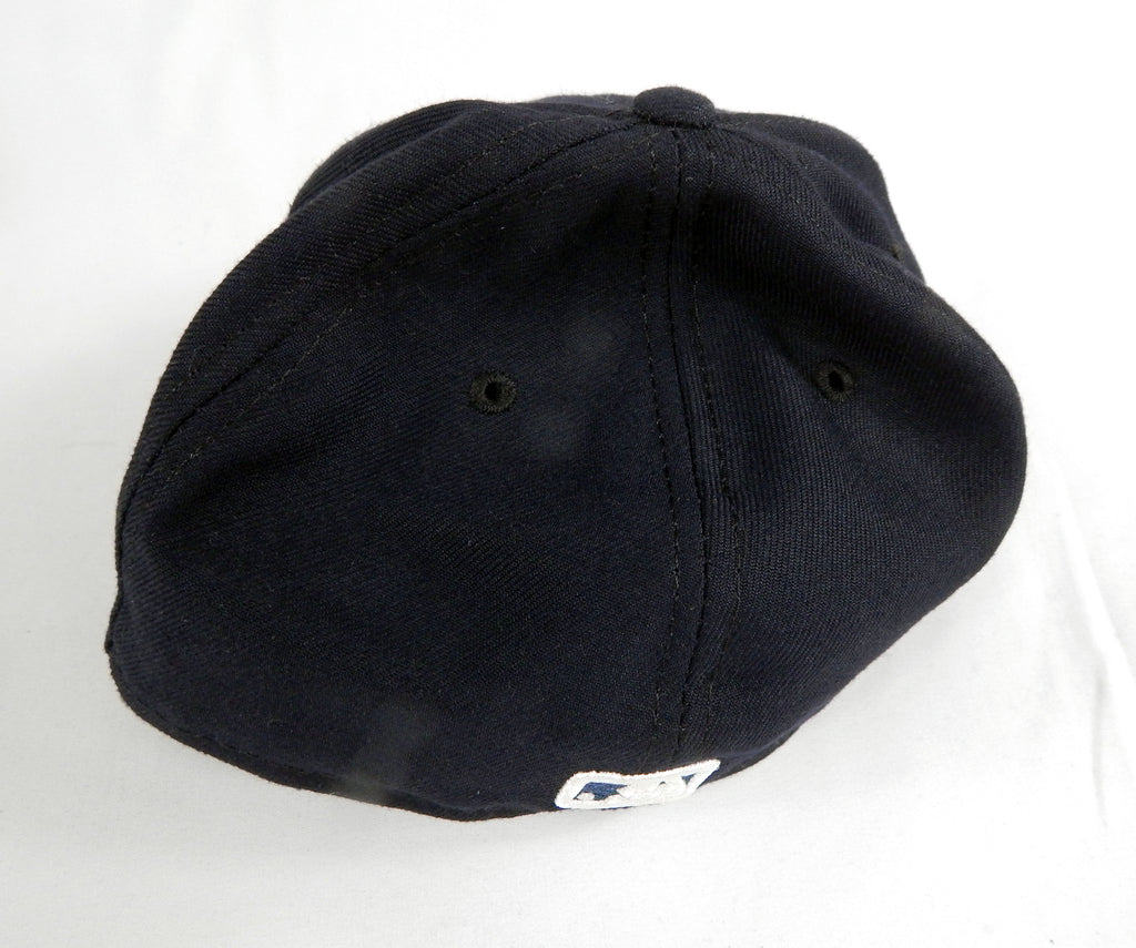 Detroit Tigers Willi Castro #18 Game Issued Pos Used Navy Hat 7.25 DP67091 Pic2