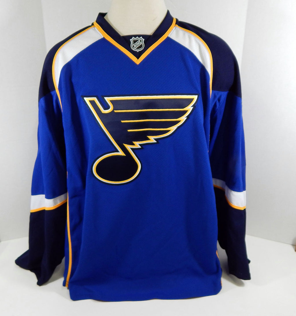 2012-13 St. Louis Blues Wade Redden #6 Game Issued Blue Jersey DP12046 Pic2