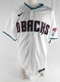 2020 Arizona Diamondbacks Blank Game Issued White Jersey Nike 50 009