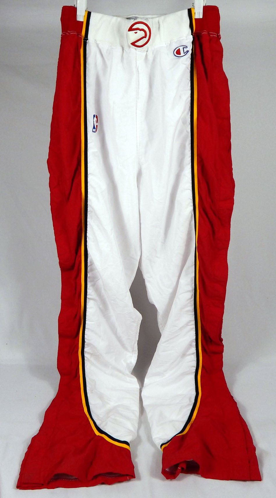 1992-93 Atlanta Hawks Kevin Willis #42 Game Used White Warm Up Pants 36 845