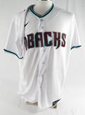 2020-23 Arizona Diamondbacks Blank Game Issued White Jersey Nike 52 011