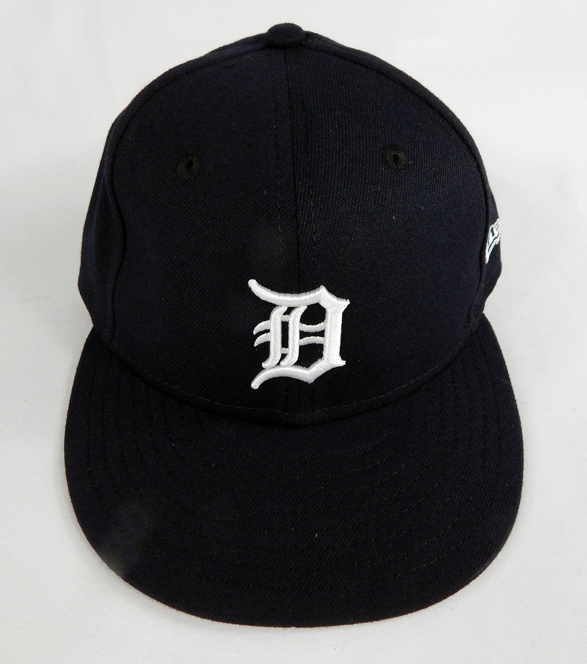 Detroit Tigers #60 Game Issued Pos Used Navy Hat 7.25 DP67093