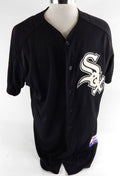Chicago White Sox Anderson #21 Game Used Black Jersey ST BP 46 813