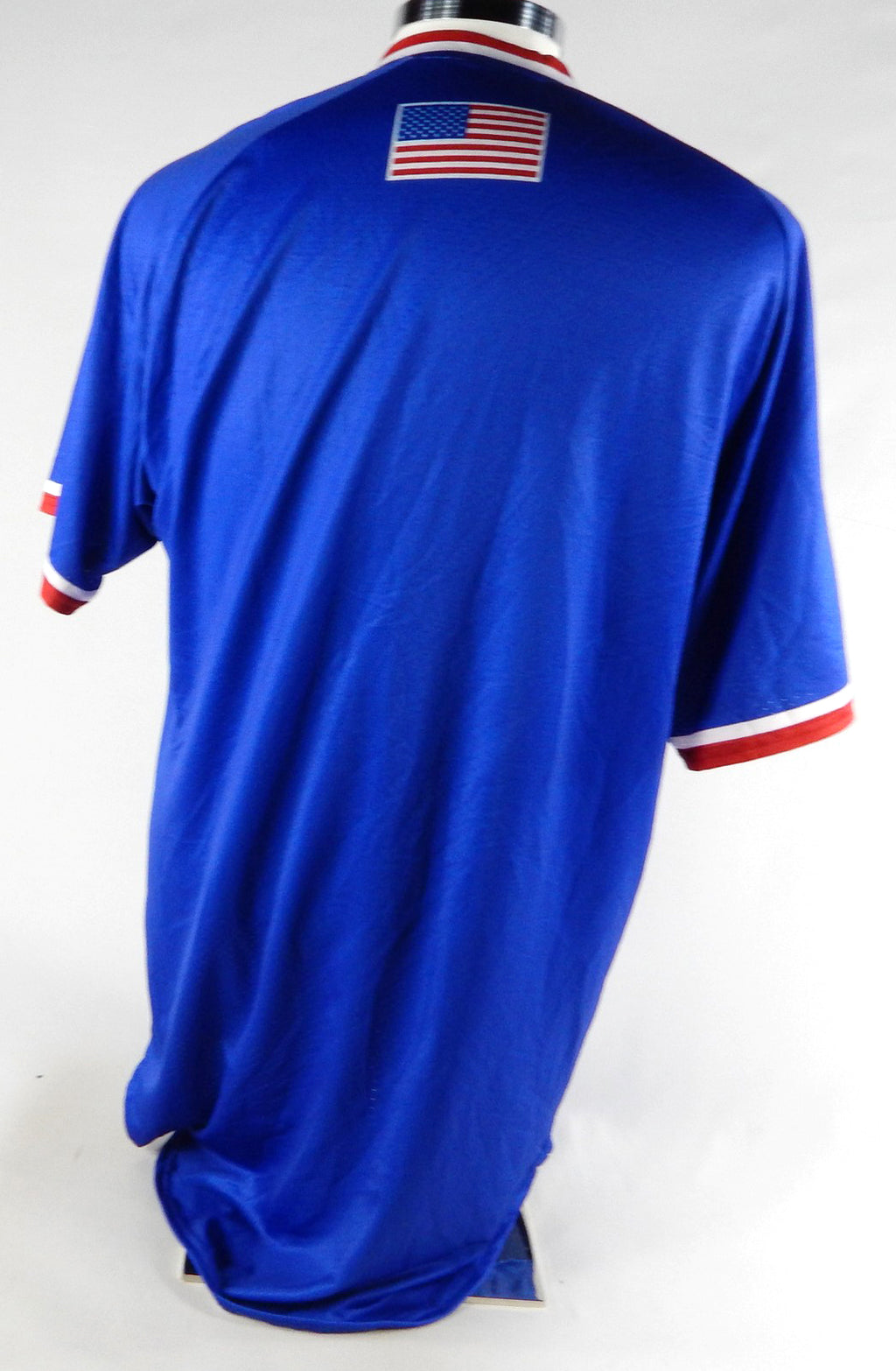 Kansas Jayhawks Game Issued Blue Jersey USA Baseball 42 125 Pic2