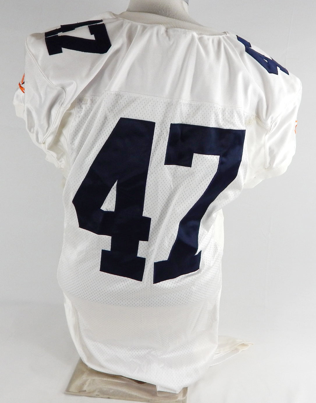 2002 Virginia Cavaliers #47 Game Used White Jersey Football NP Rem L 694 Pic2