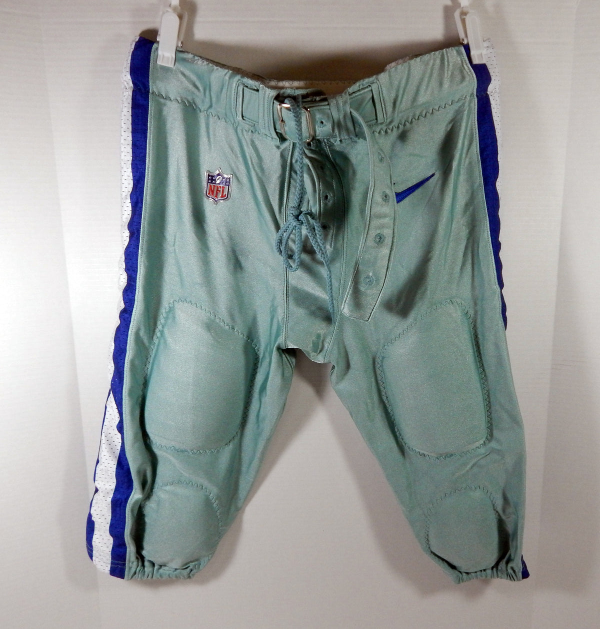 2017 Dallas Cowboys Game Issued Seafoam Grey Pants 46 DP56198