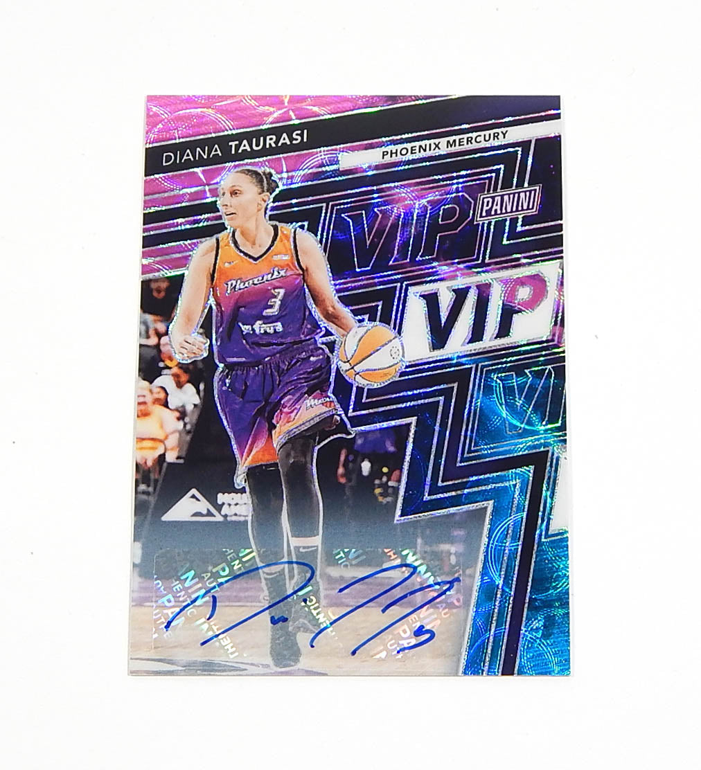 2025 Panini The National VIP Autograph Nebula Prizm Diana Taurasi Auto # 7/10