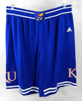 2019-20 Kansas Jayhawks Game Issued Blue Shorts Basketball 3XL 190