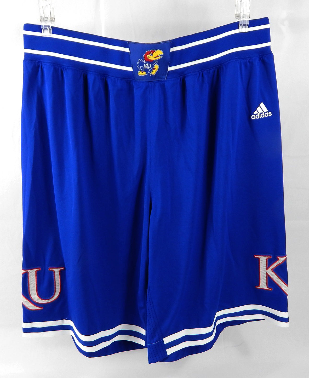 2019-20 Kansas Jayhawks Game Issued Blue Shorts Basketball 3XL 190