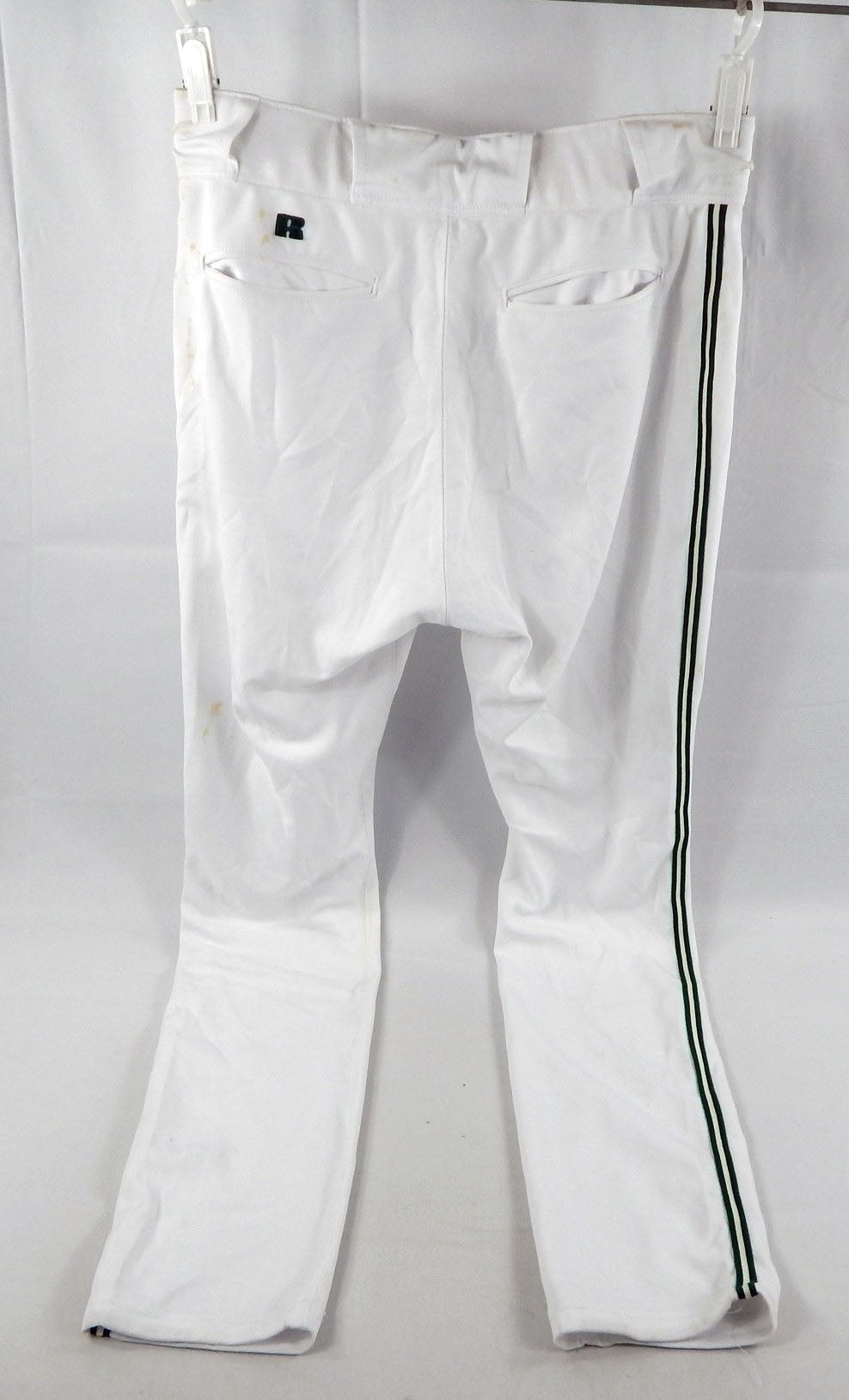 2000s Tampa Bay Devil Rays #40 Game Used White Pants 38 926 Pic2