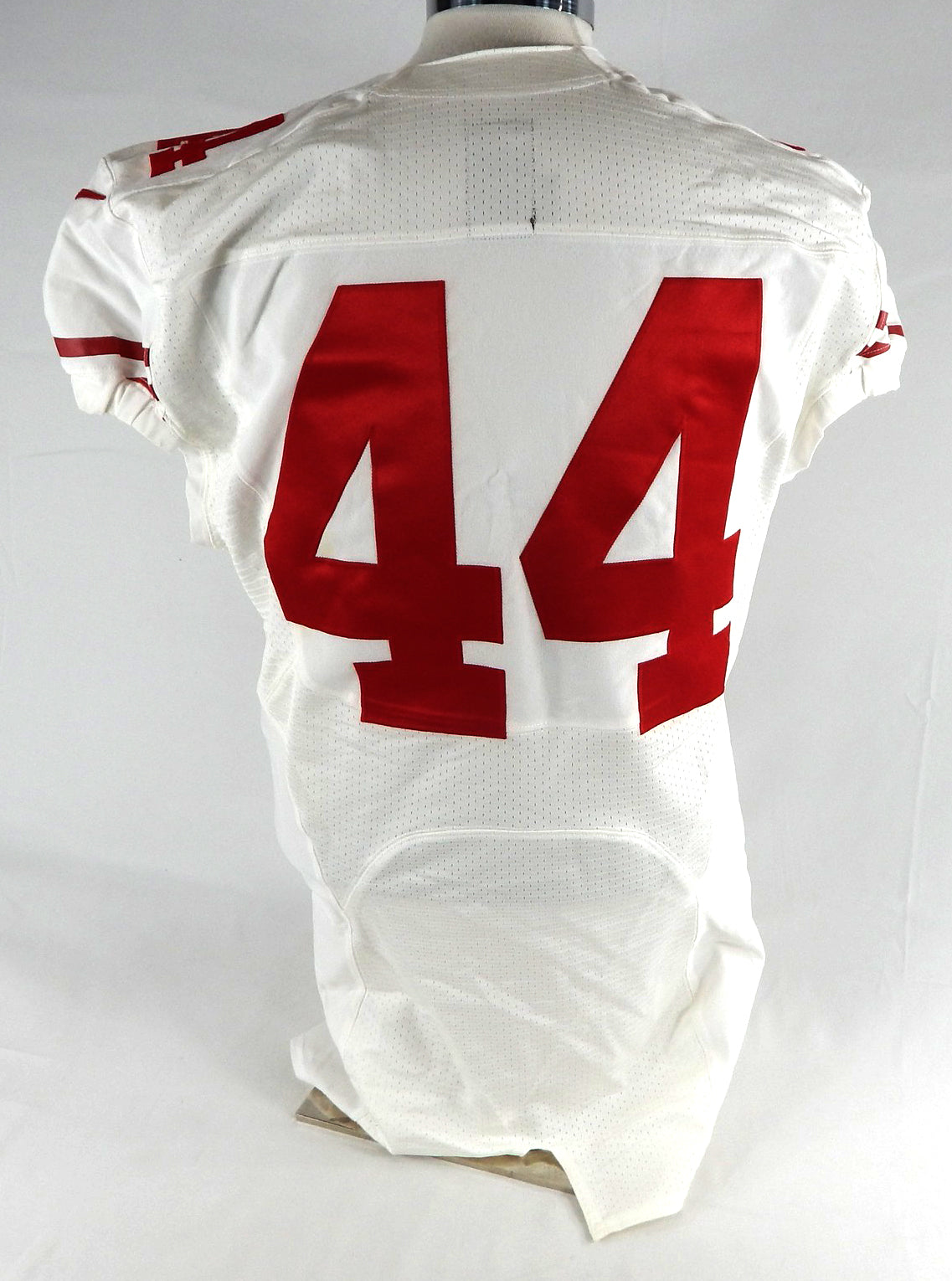 2015 San Francisco 49ers Jarryd Hayne #44 Game Issued White Jersey NP Rem 44 176 Pic2