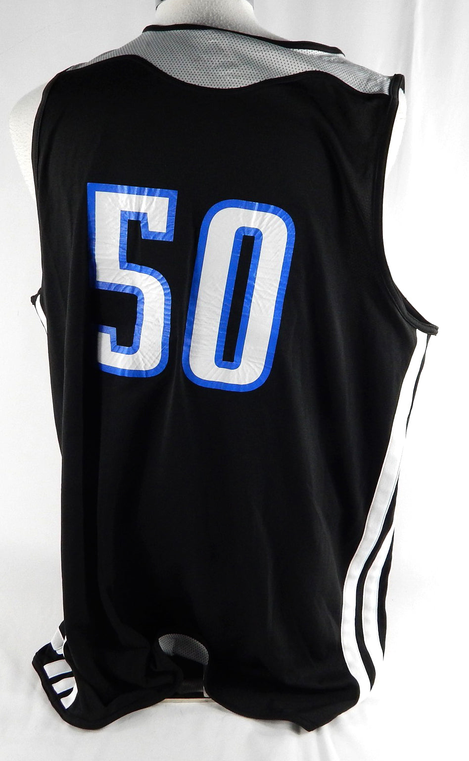2013-14 Orlando Magic #50 Game Used Black Practice Jersey 4XL 383 Pic2