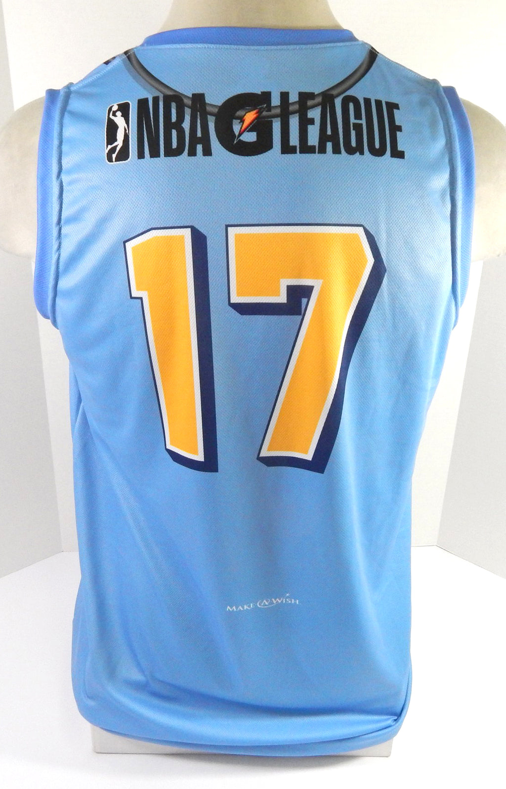 2021-22 Fort Wayne Mad Ants #17 Game Issued Blue Jersey Doctor Night G-League 2 Pic2