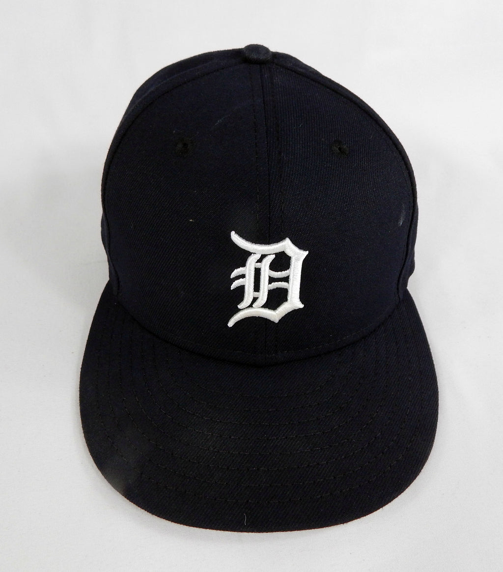 2023 Detroit Tigers Jose Cisnero #67 Game Issued Pos Used Navy Hat 7.25 DP67098