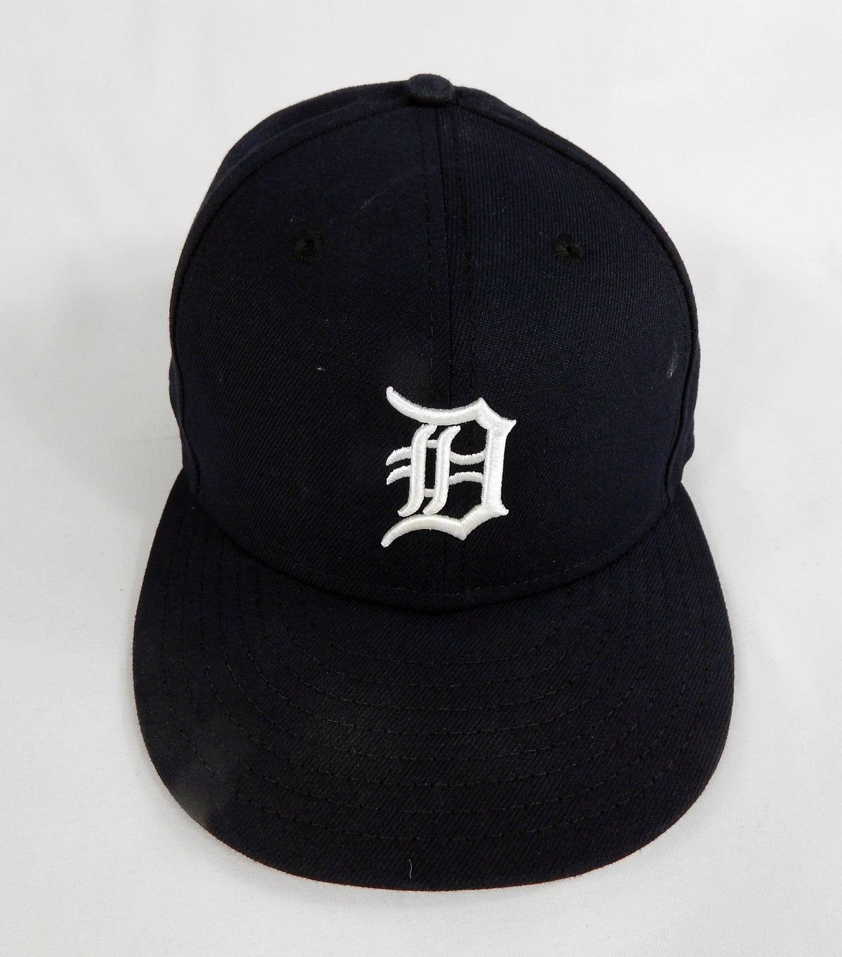 2023 Detroit Tigers Jose Cisnero #67 Game Issued Pos Used Navy Hat 7.25 DP67098