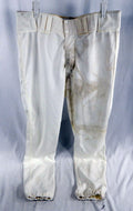 1998 Pittsburgh Pirates Lein Game Used White Pants Size 29  980