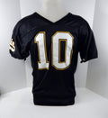 Marin Football #10 Game Used Black Jersey XL DP50410