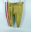 2011 San Francisco 49ers Game Issued Gold Pants 42 DP78850