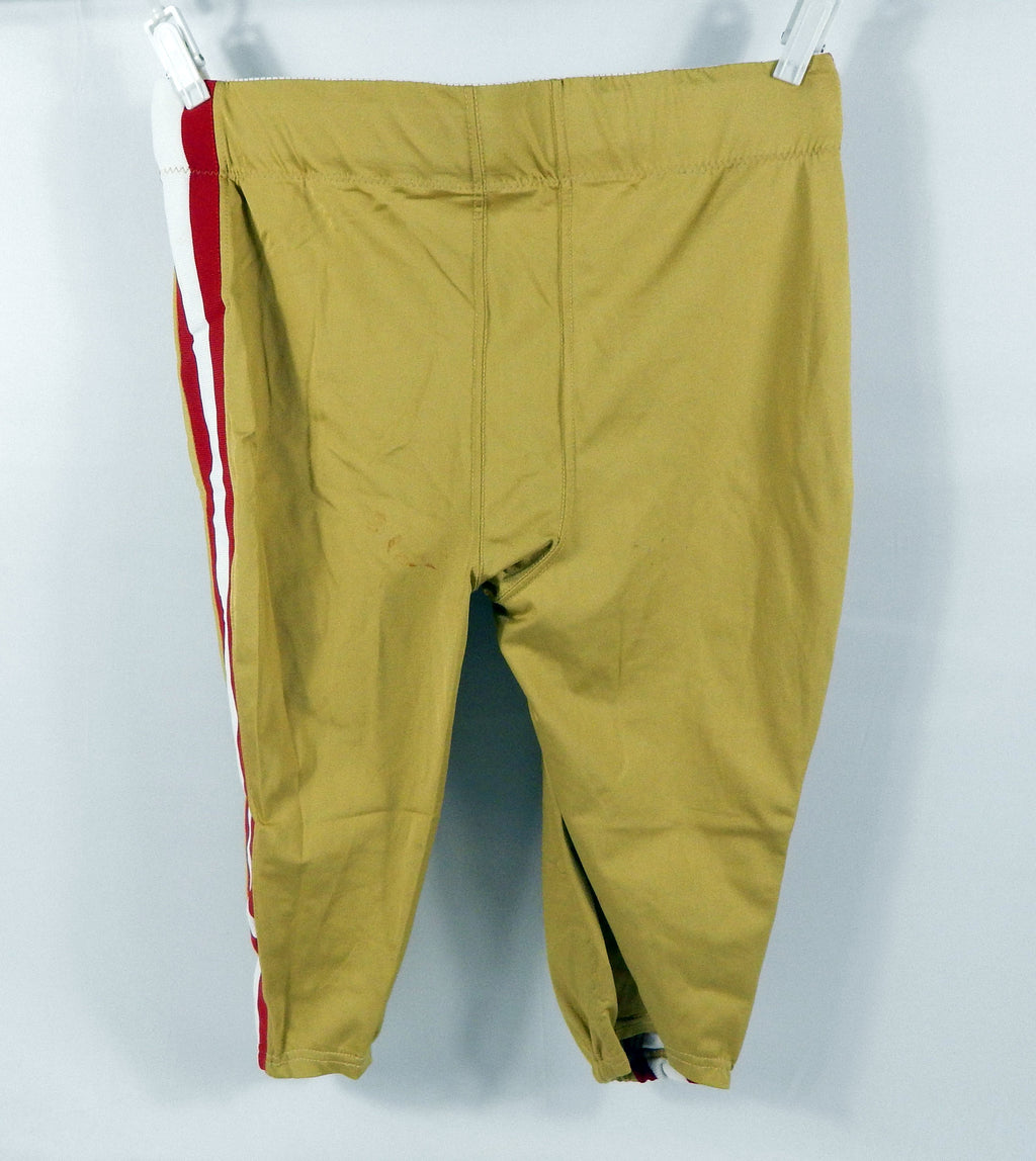 2011 San Francisco 49ers Game Issued Gold Pants 42 DP78850 Pic2