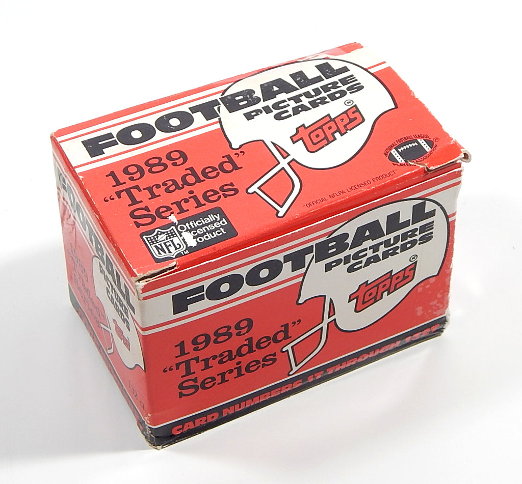 1989 Topps Traded Football Open Factory Set (132) Barry Sanders RC