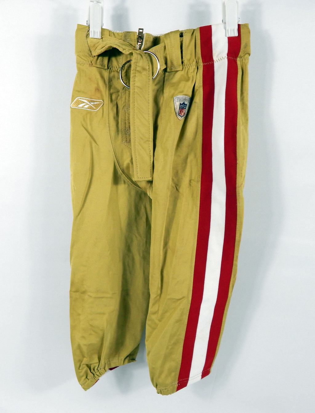 2009 San Francisco 49ers Game Issued Gold Pants 28 853
