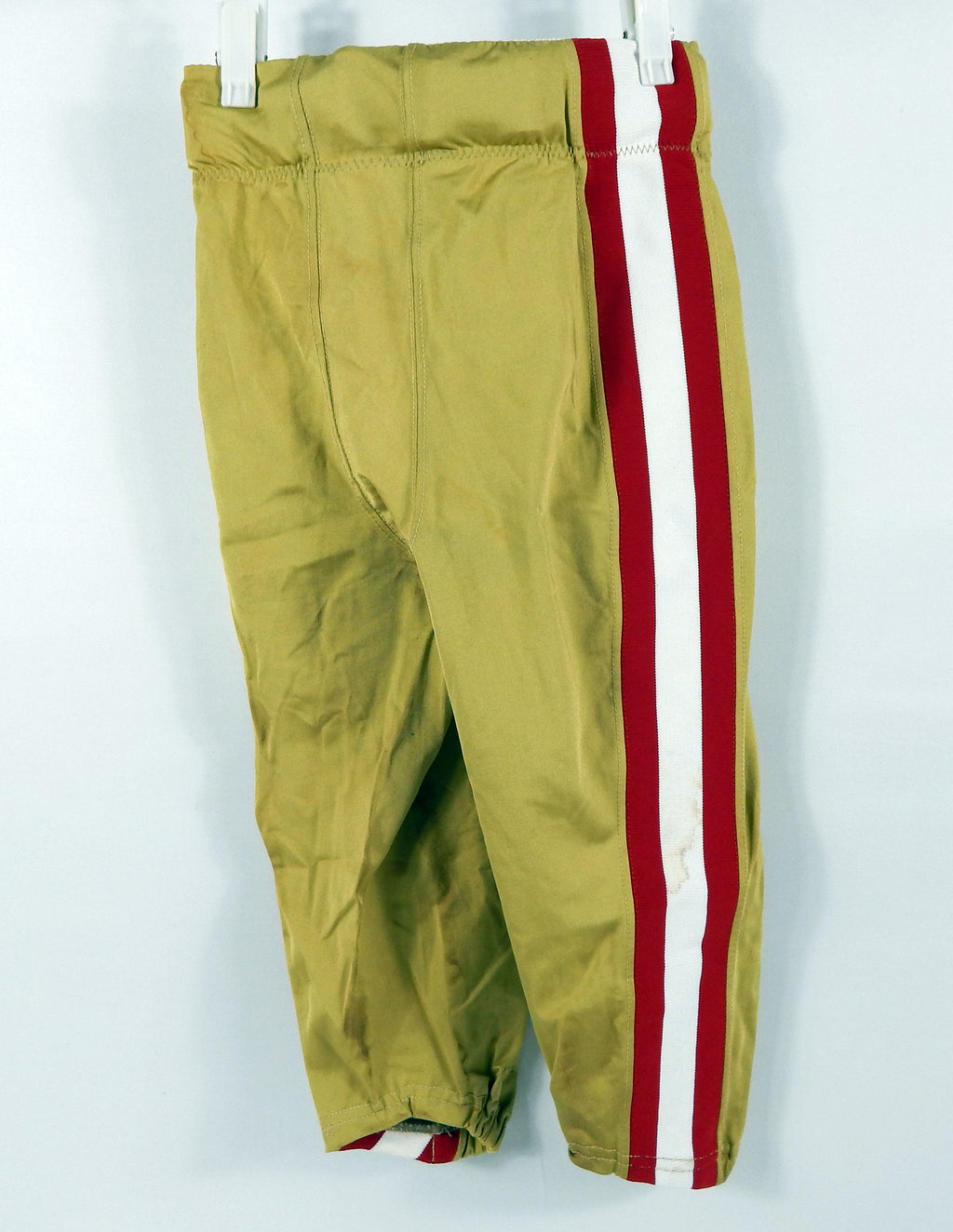 2009 San Francisco 49ers Game Issued Gold Pants 28 853 Pic2