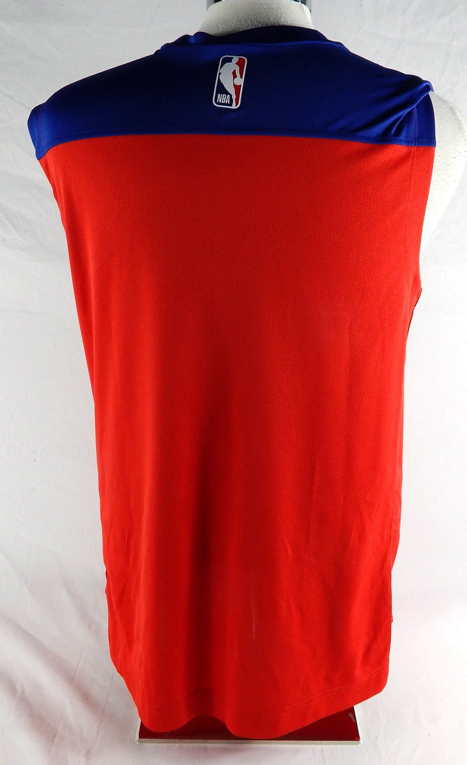 2024-25 Detroit Pistons Marcus Sasser #25 Game Used Red Shooting Shirt M 371 Pic2