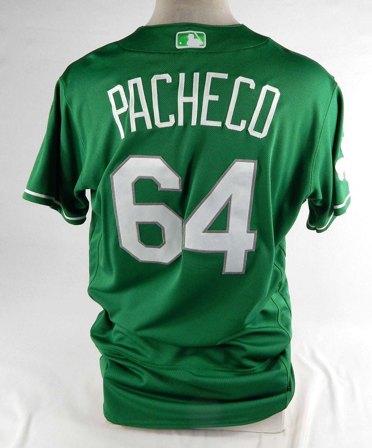 2022 St. Louis Cardinals Freddy Pacheco #64 Game Issued Green Jersey St Patrick9