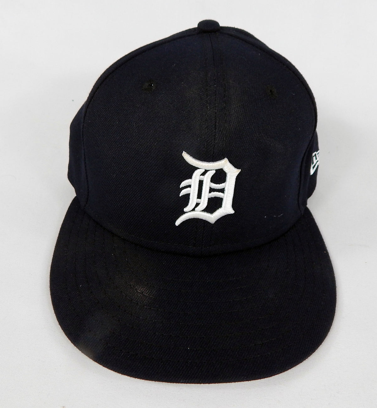 2023 Detroit Tigers Zack Short #59 Game Issued Pos Used Navy Hat 7.125 DP67105