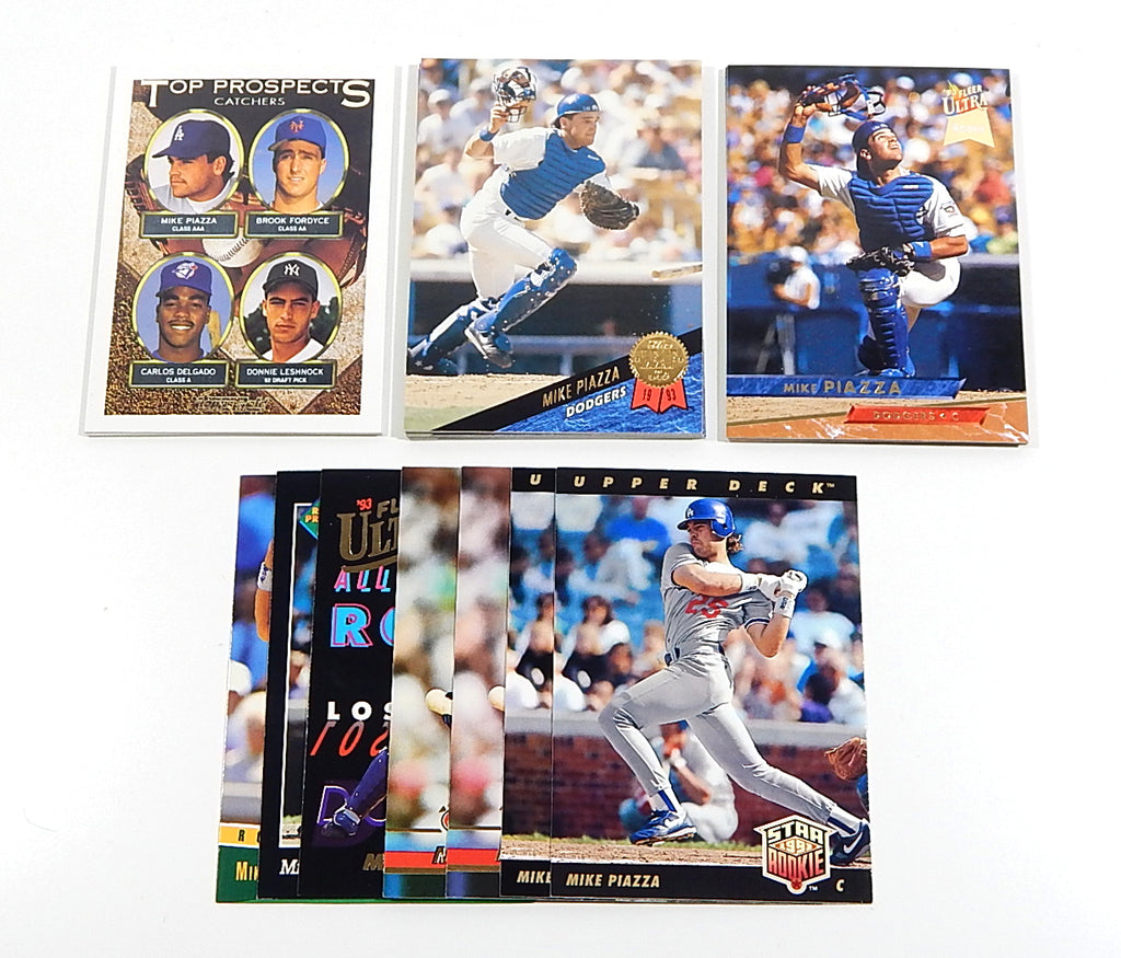 Lot of (27) 1993 Mike Piazza Cards Avg Nm/Mt Topps Ultra Stadium Gold Upper Deck