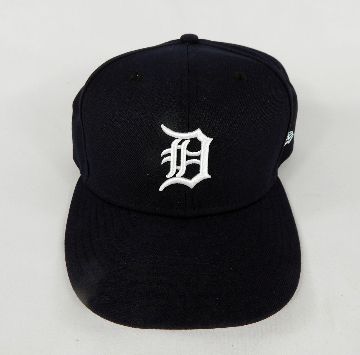 2023 Detroit Tigers Casey Mize #12 Game Issued Pos Used Navy Hat 7.375 DP67106