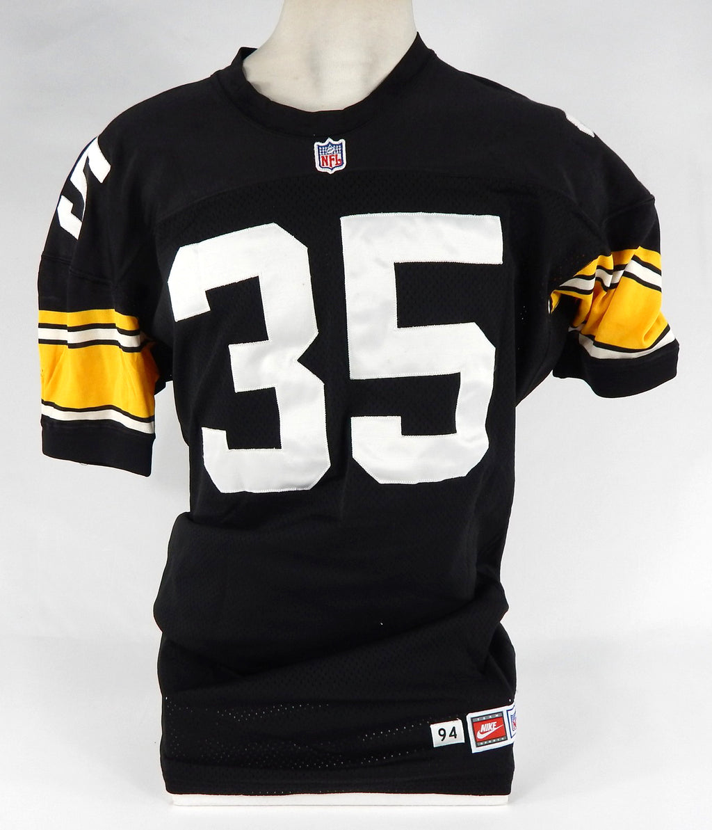 1994 Pittsburgh Steelers Fred McAfee #35 Game Issued Black Jersey NP R 48 09