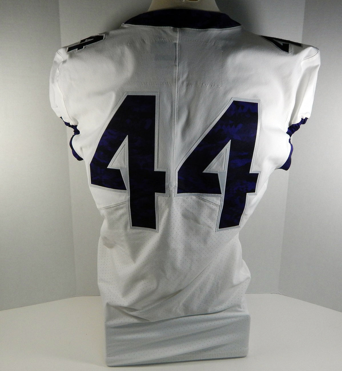 2015-18 Texas Christian Uni TCU Horned Frogs #44 Game Issued White FB Jersey 09 Pic2