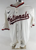 2025 Washington Nationals Dave Martinez #4 Game Issued White Jersey 48 088