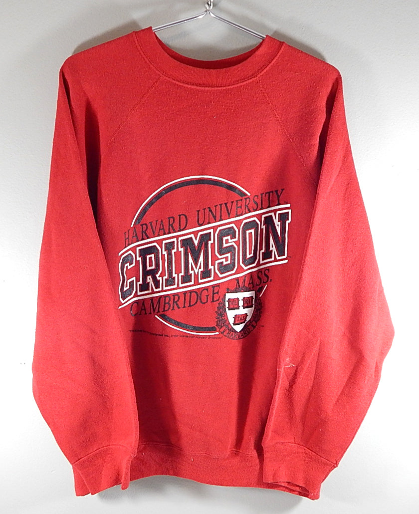 1990's Harvard University Crimson Tultex Vintage Crewneck Sweatshirt XL