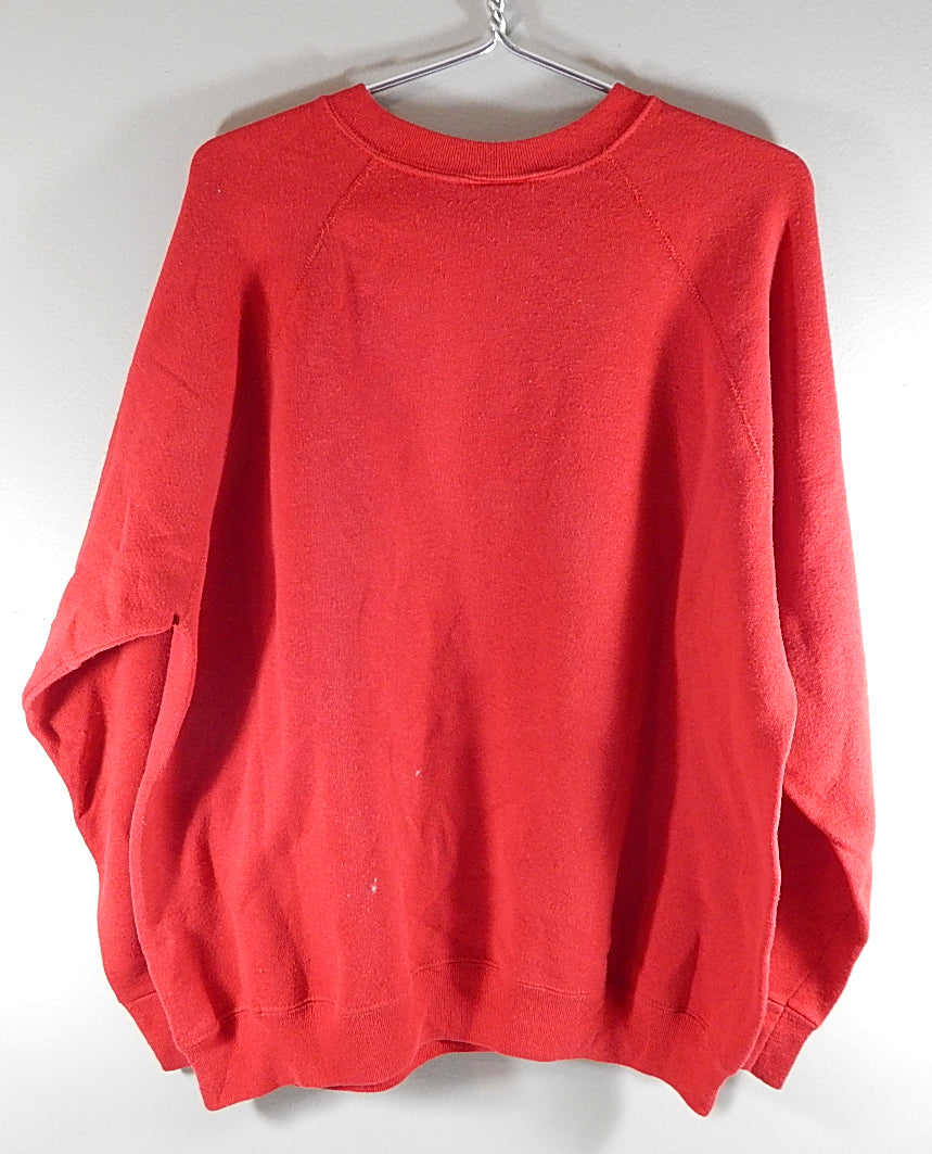 1990's Harvard University Crimson Tultex Vintage Crewneck Sweatshirt XL Pic2