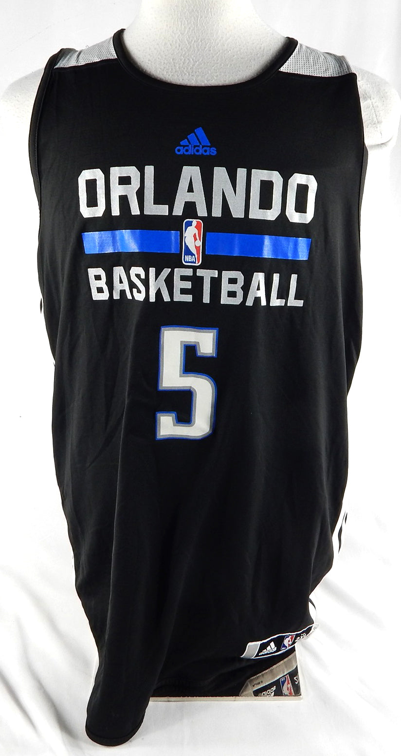 2013-14 Orlando Magic Victor Oladipo #5 Game Used Black Practice Jersey 2XL 396